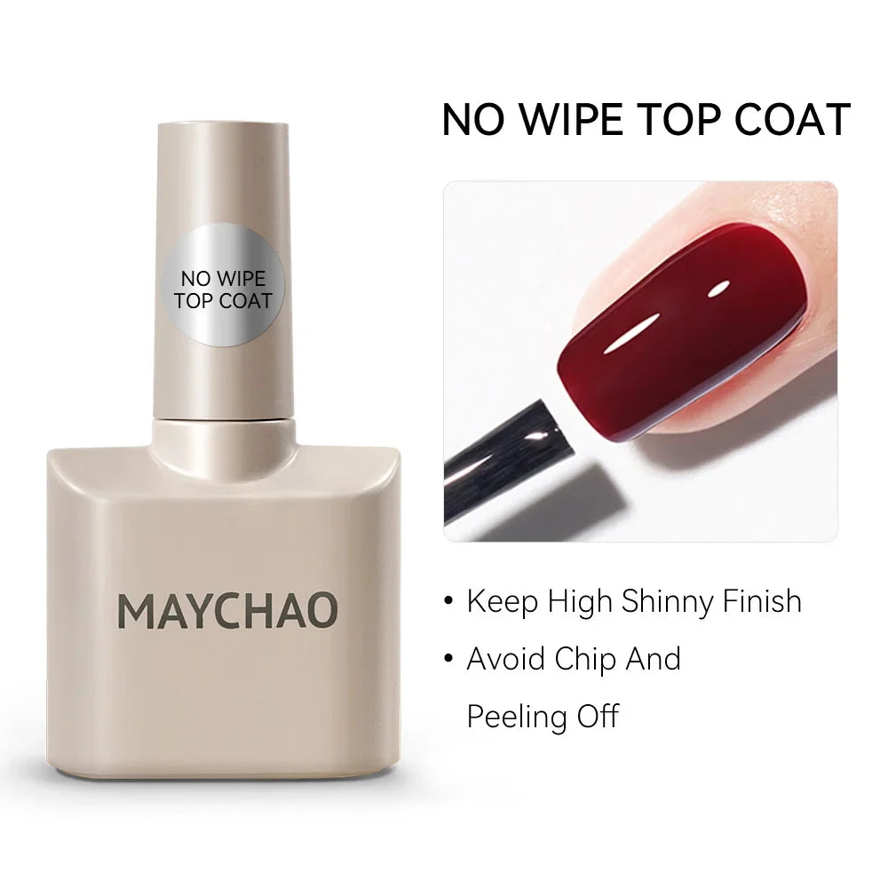 Maychao 12ml Cat Eye Gel Nail Polish Rainbow Effect-42