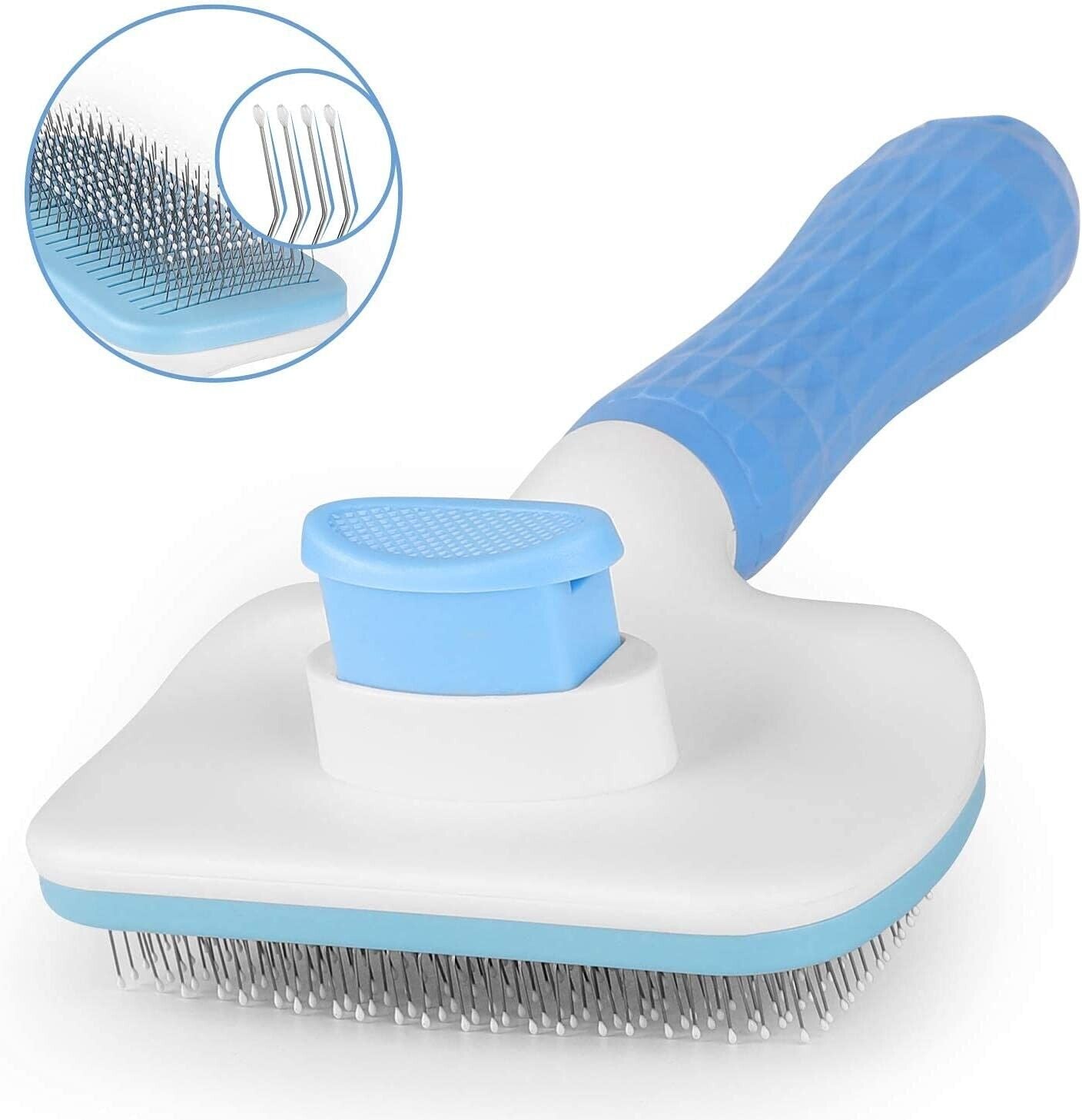 Self-Cleaning Pet Hair Groomer for Dogs and Cats-1
