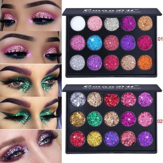 Shimmering Diamond Eyeshadow Palette-0