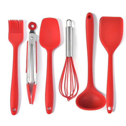 Silicone Mini Cooking and Baking Utensils Set-0