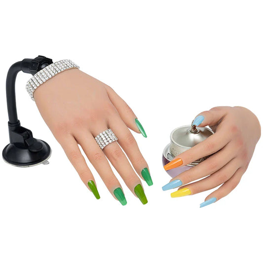 Silicone Nail Practice Hand-0