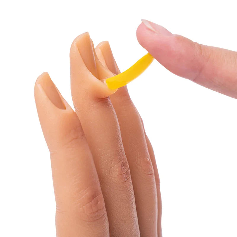 Silicone Nail Practice Hand-3