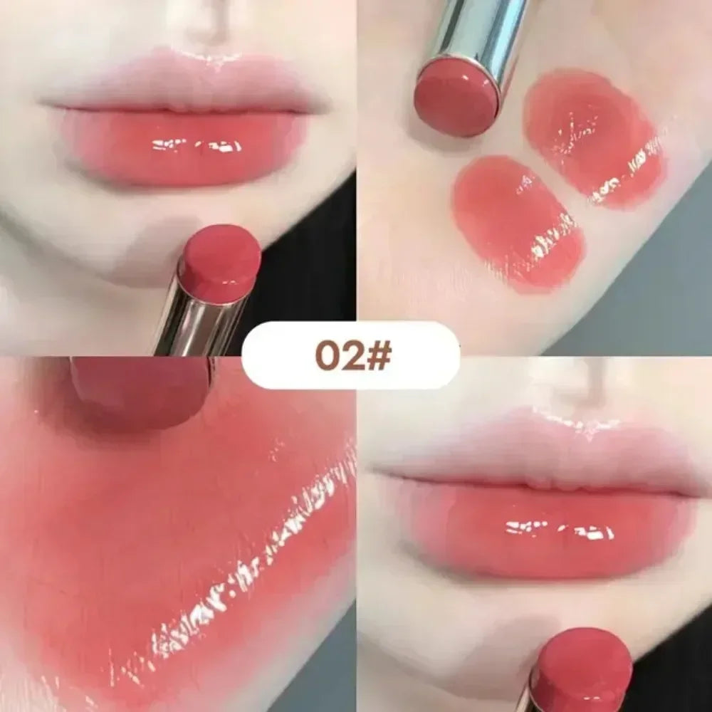 Silky Glossy Lipstick Gege Bear Pump Lips Water Bomb Balm-6