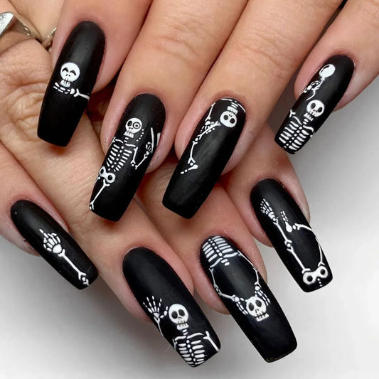 Skull-tastic Press-On Nails-0