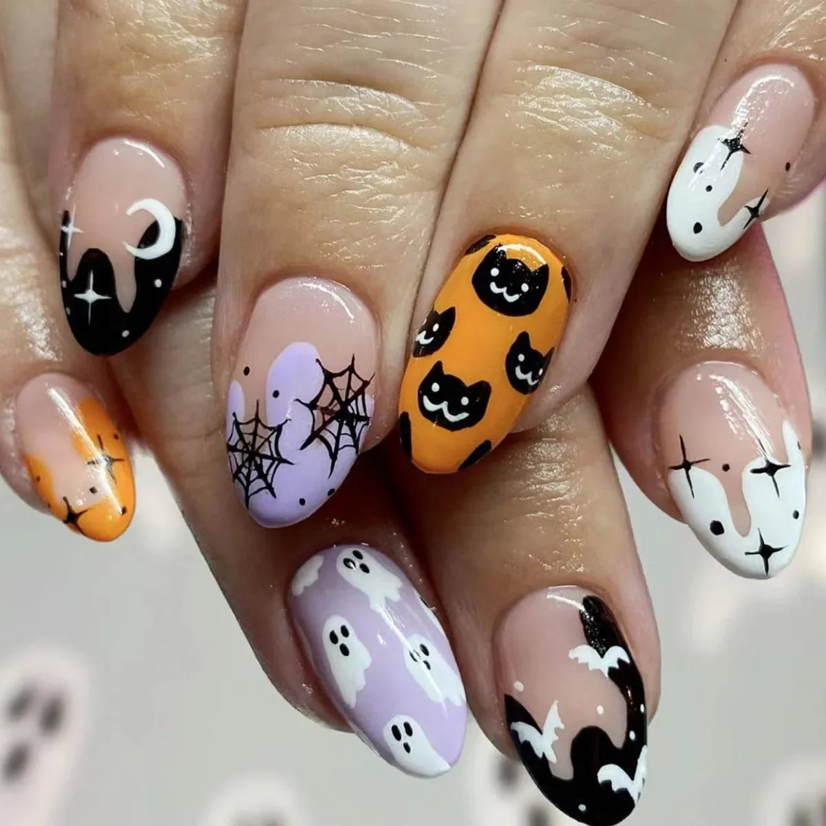 Skull-tastic Press-On Nails-2