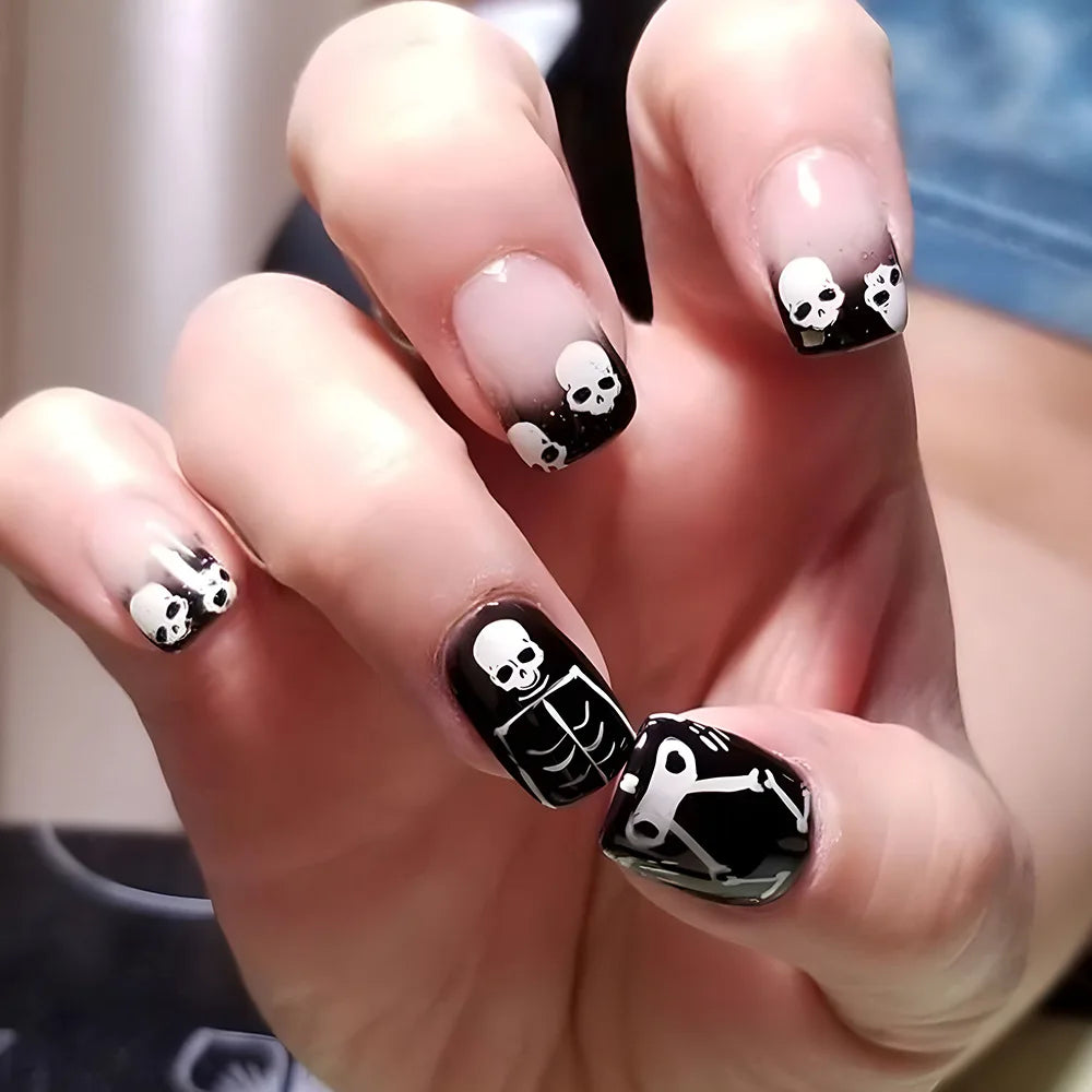 Skull-tastic Press-On Nails-6