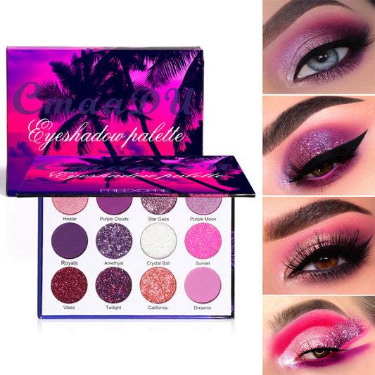 Sparkling Eye Makeup Palette-0