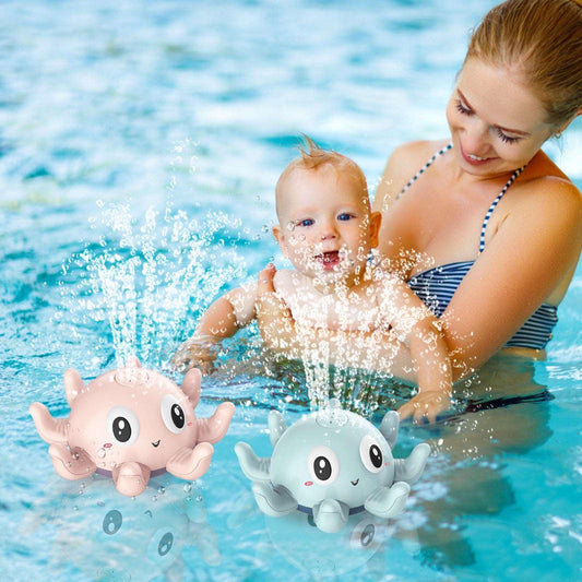 Spray Water Octopus Bath Toy-0