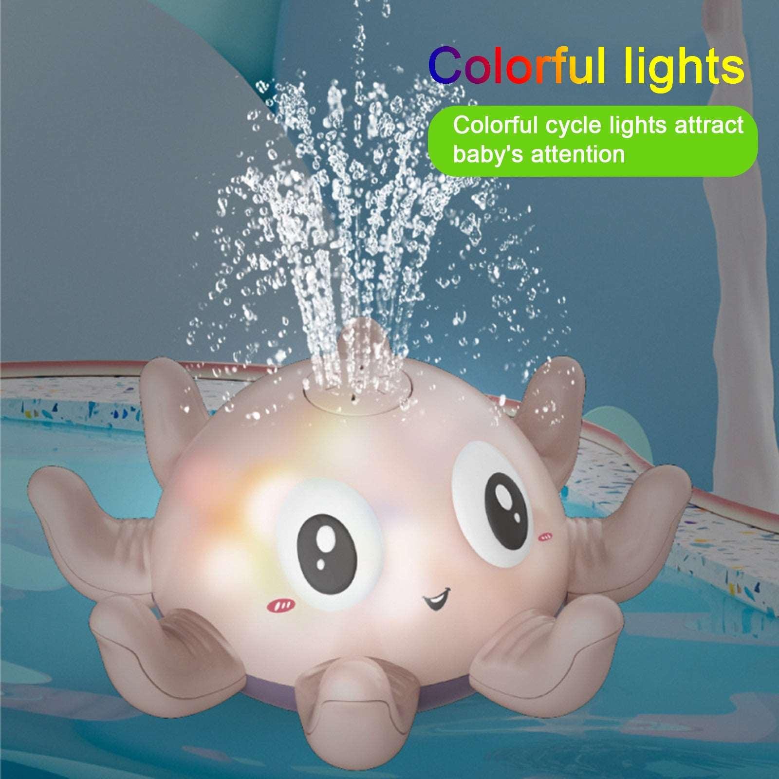 Spray Water Octopus Bath Toy-1