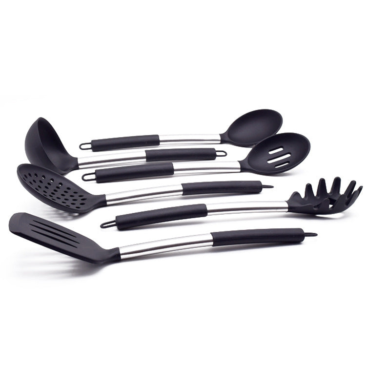 Stainless Steel Silicone Kitchen Utensil Set-1