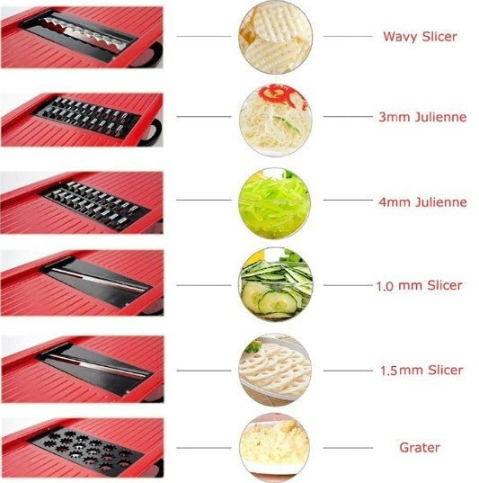 Stainless Steel Vegetable Slicer-2