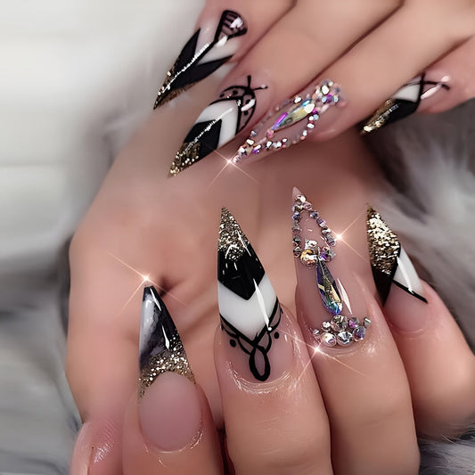 Stiletto Press-On Nails-0
