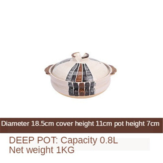 Stoneware Ceramic Casseroles-0