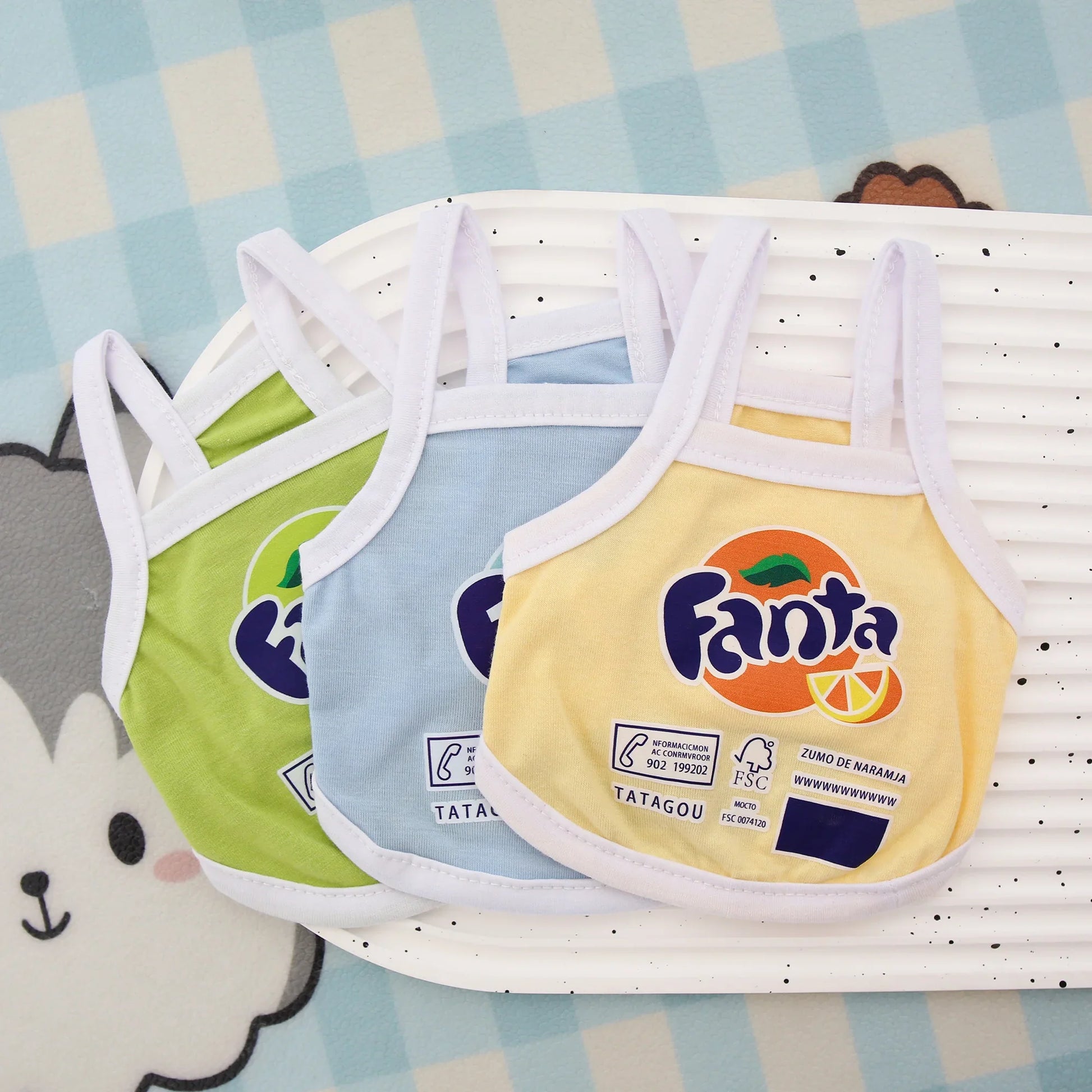 Summer Dog and Cat Clothes Vest Style-3