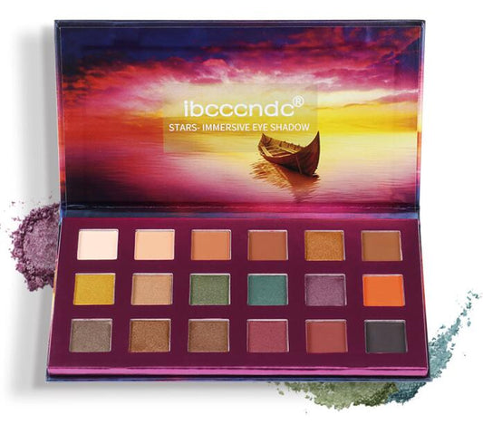 Sunset Glow Floating Eyeshadow Palette-0