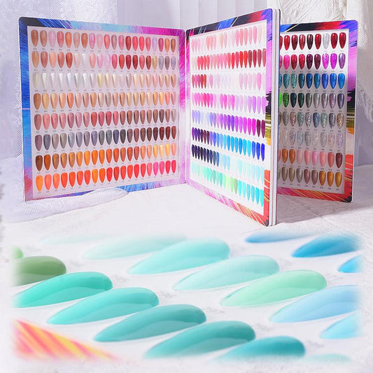 Three Step Gel Polish Color Book-0