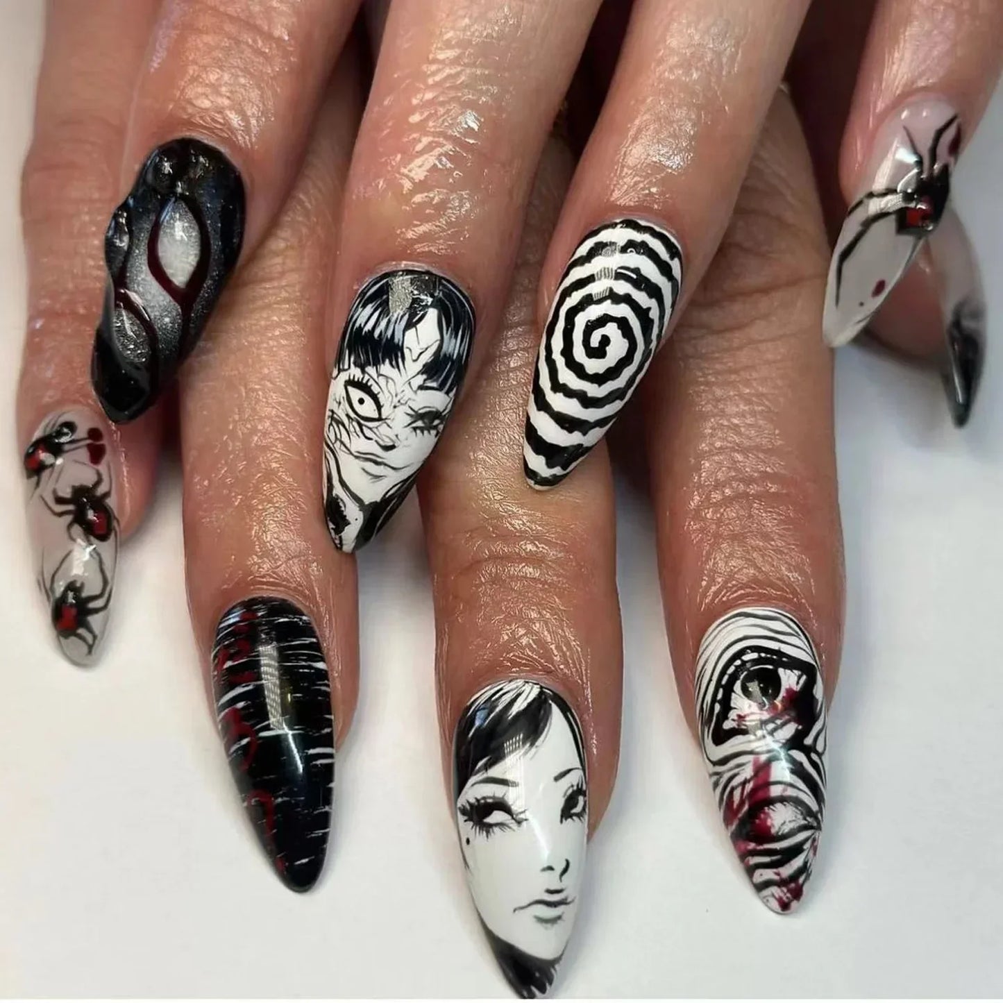 Tomie-Inspired Press-On Nails-0
