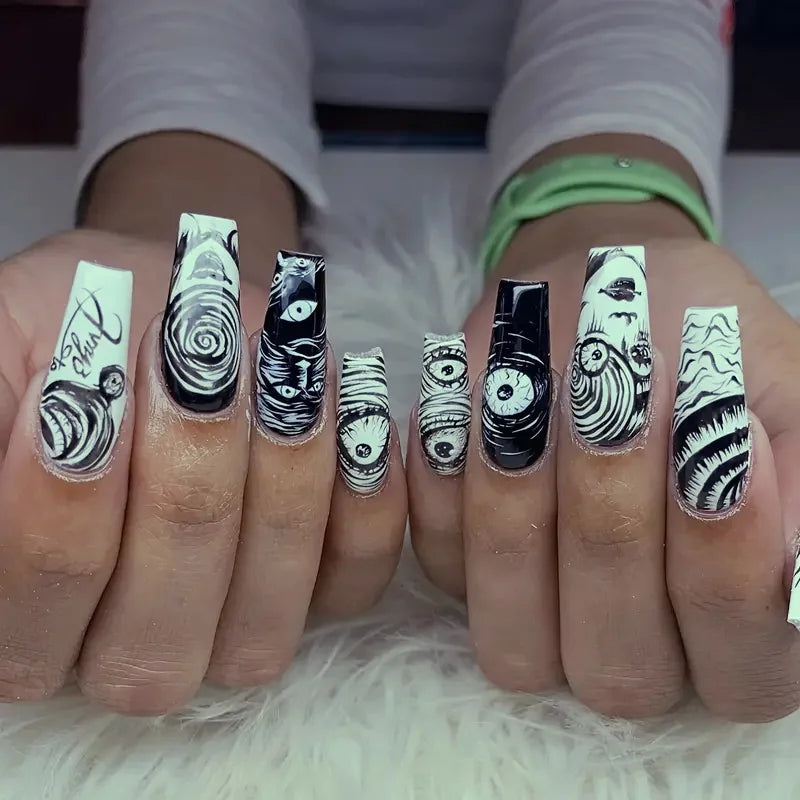 Tomie-Inspired Press-On Nails-10
