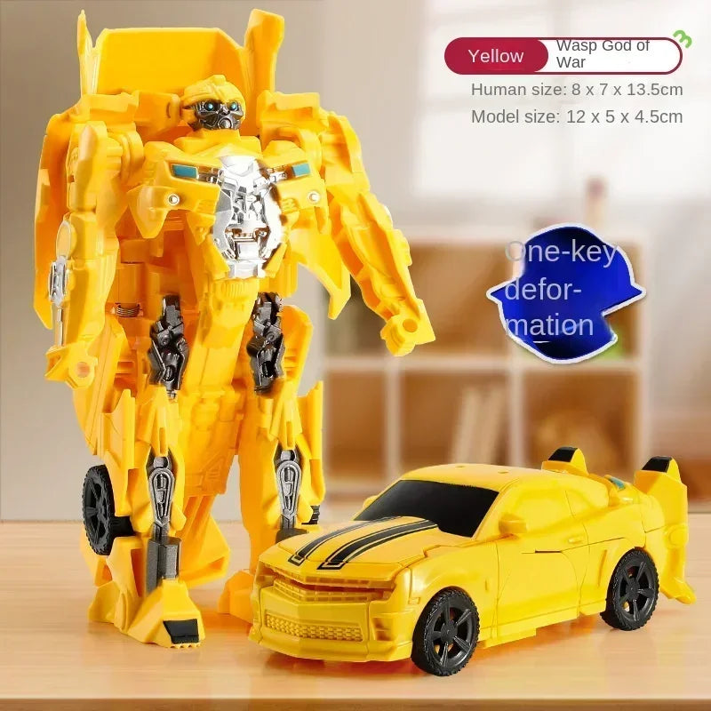 Transformation Car Anime Robot Model Toy-5
