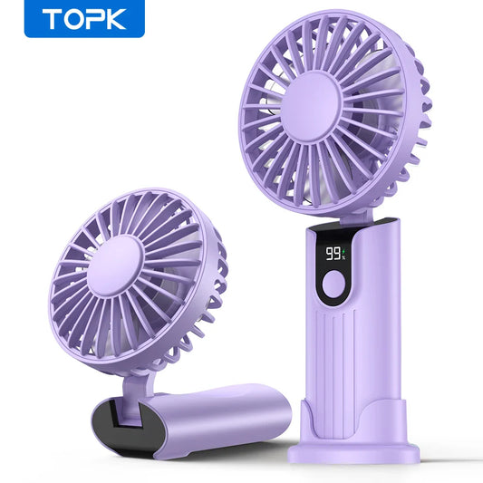 USB Rechargeable Mini Portable Fan-10