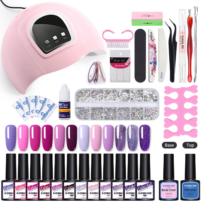 UV Gel Nail Polish Kit-17