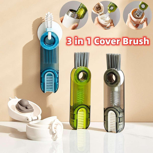 Ultimate 3-in-1 Tiny Bottle Brush for Effortless Cleaning-0