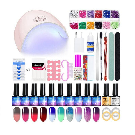 Ultimate UV Gel Nail Art Kit with Accessories-0