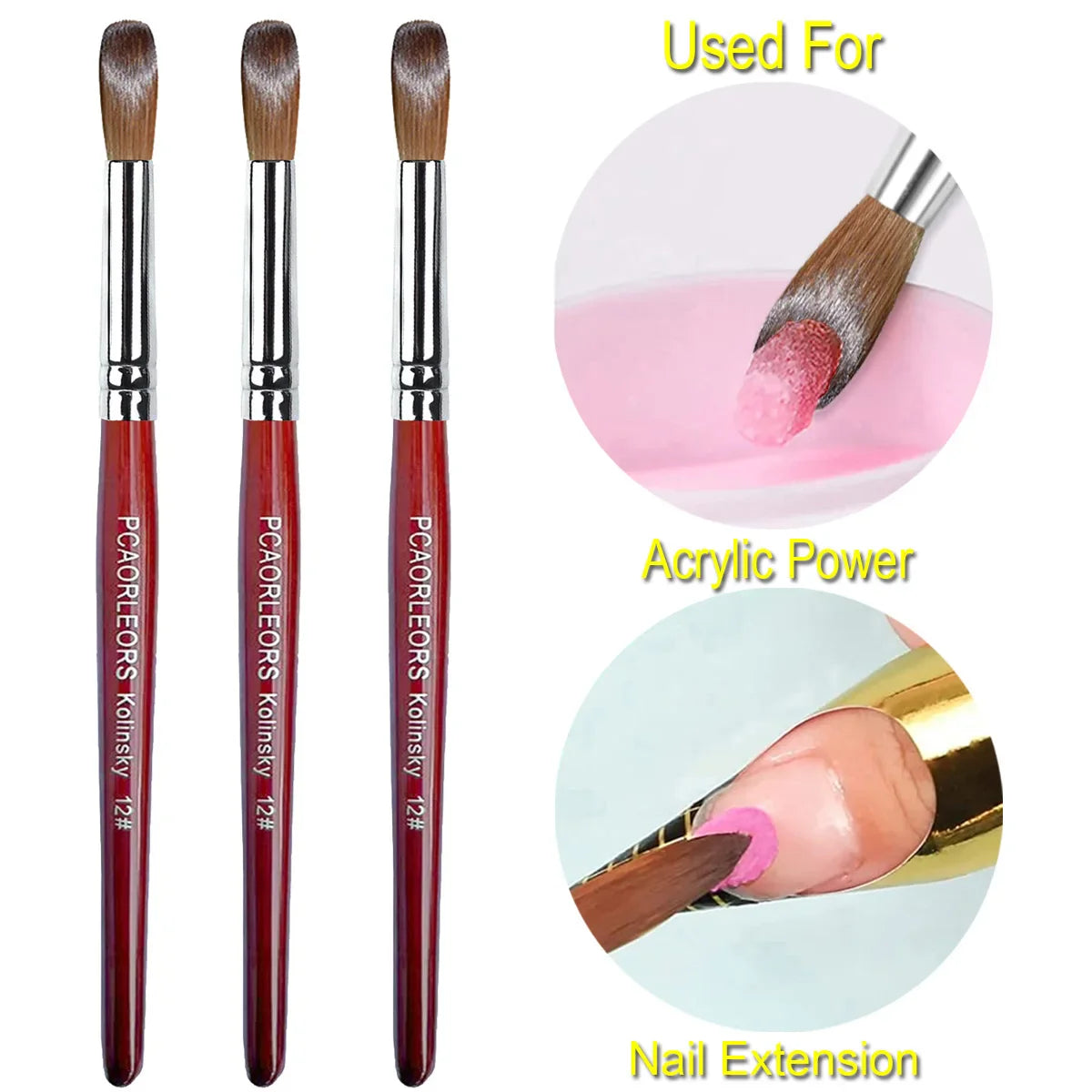 UsiDaer Kolinsky Nail Brush-1