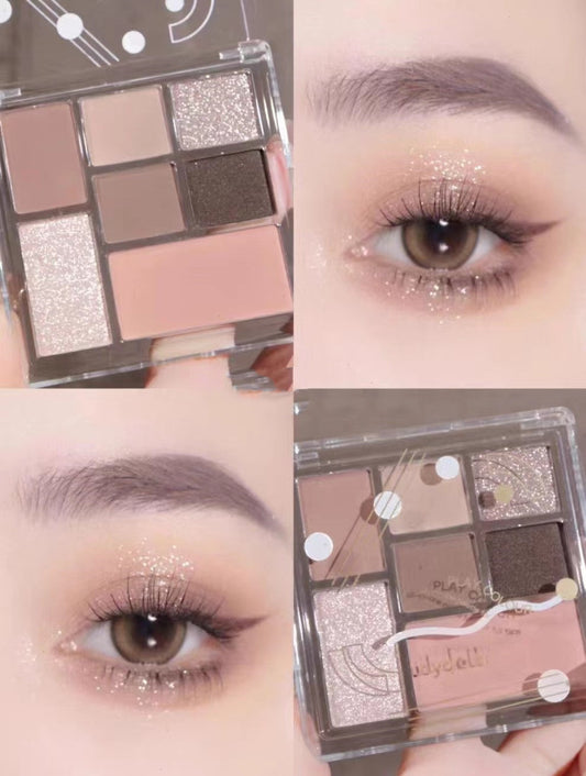 Versatile 10-Color Eyeshadow Palette-10