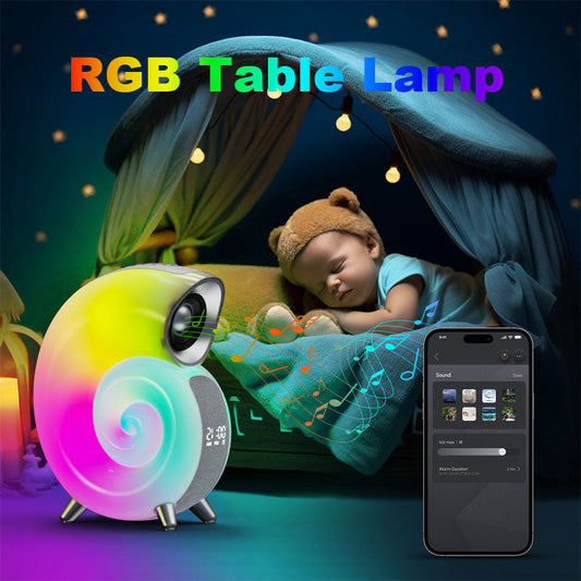 Versatile Sound and Light Table Lamp-0
