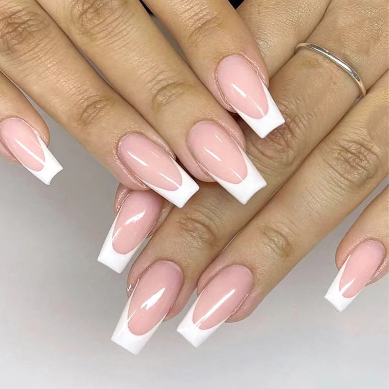 Vibrant Ballerina Nail Tips Set-11