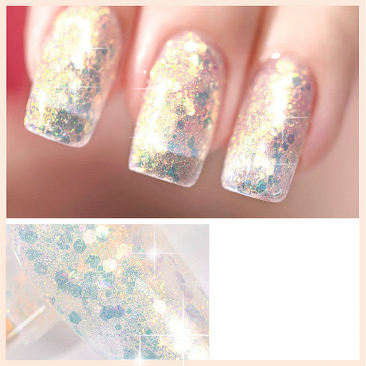 Vibrant Starry Sky Nail Polish Glue-0