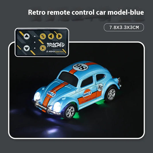 Wireless Mini Beetle Alloy RC Car - Perfect Gift for Kids & Men-10
