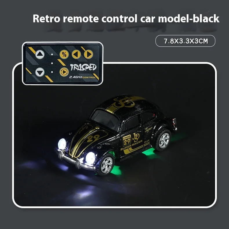 Wireless Mini Beetle Alloy RC Car - Perfect Gift for Kids & Men-7