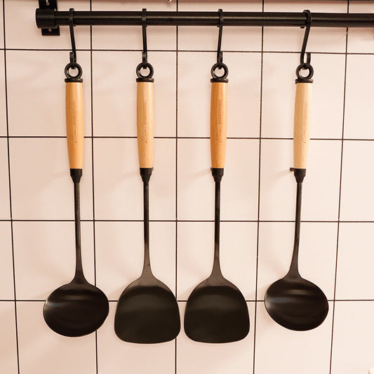 Wooden Handle Kitchen Utensils Set-0