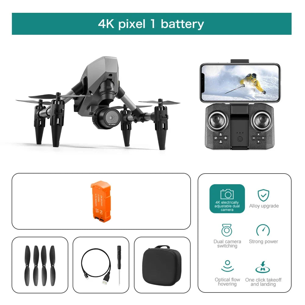 XD1 Mini Alloy 8K Dual Camera Architecture Drone-5