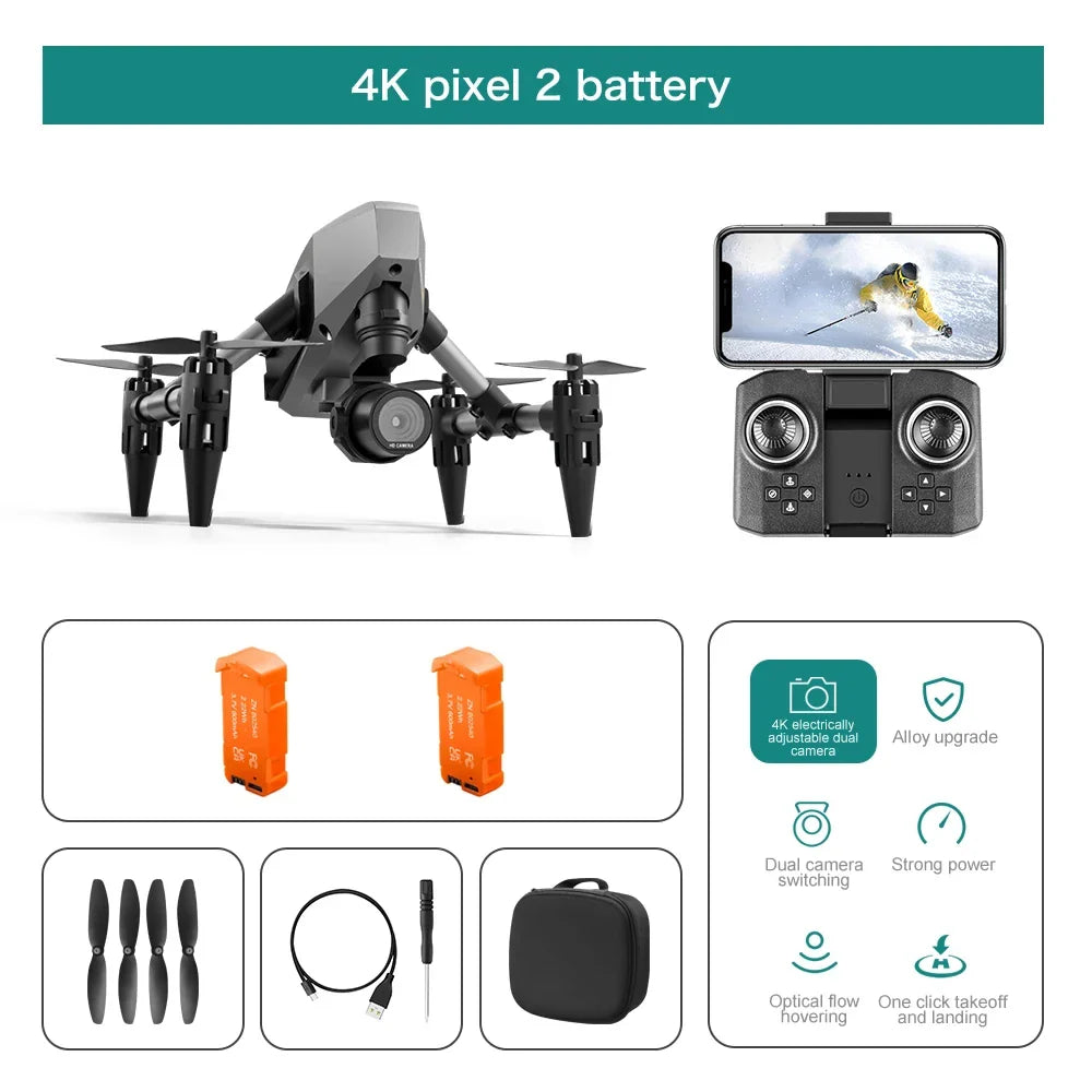 XD1 Mini Alloy 8K Dual Camera Architecture Drone-6