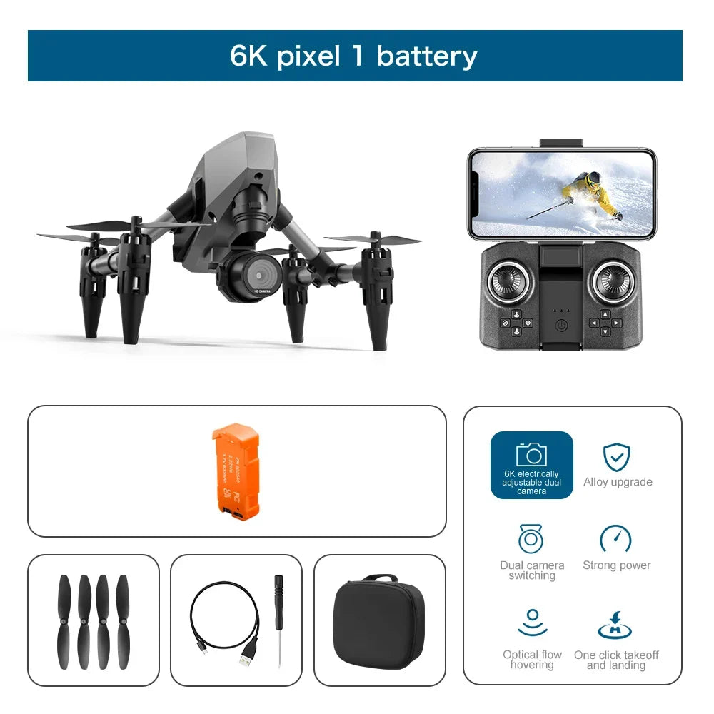 XD1 Mini Alloy 8K Dual Camera Architecture Drone-8