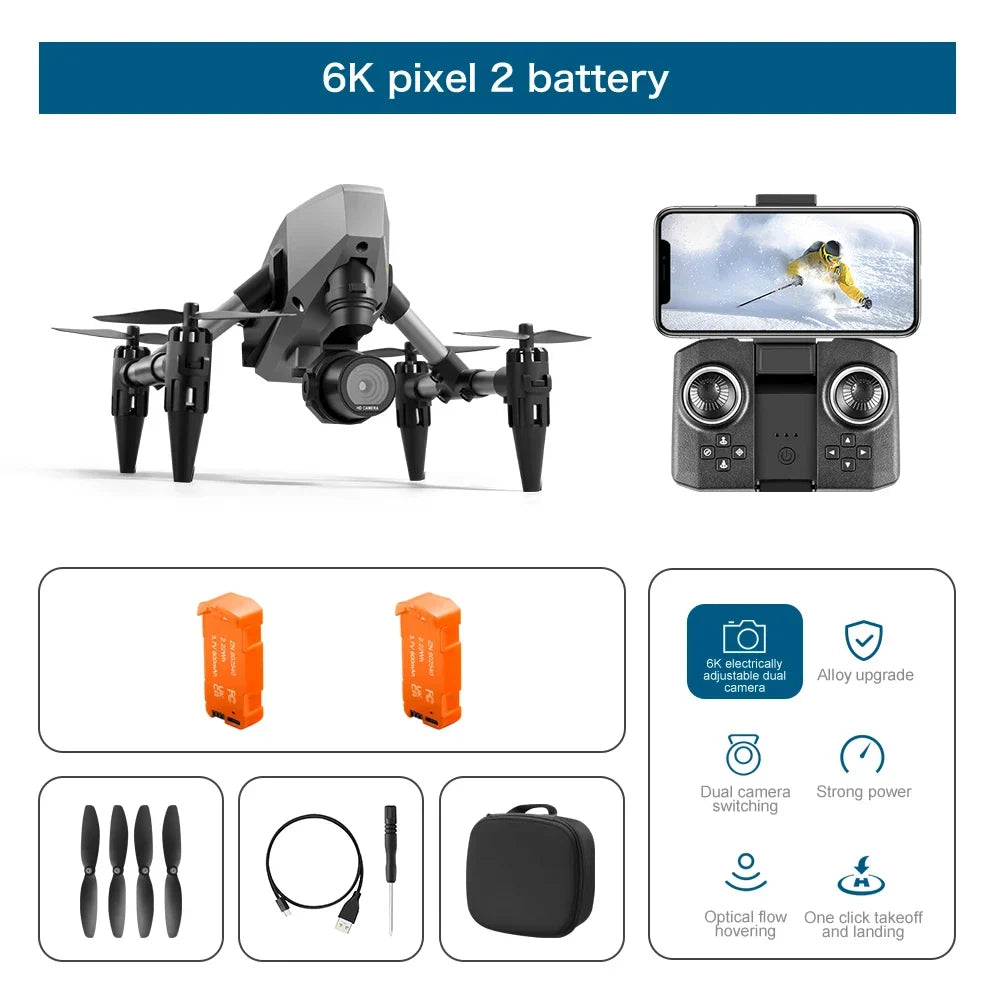XD1 Mini Alloy 8K Dual Camera Architecture Drone-9
